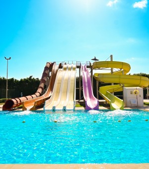 Piscine et plage